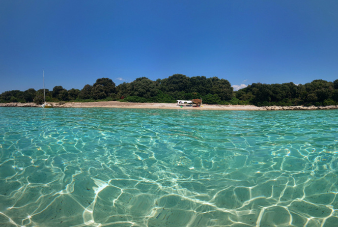 Dobre vode bay on Silba island
