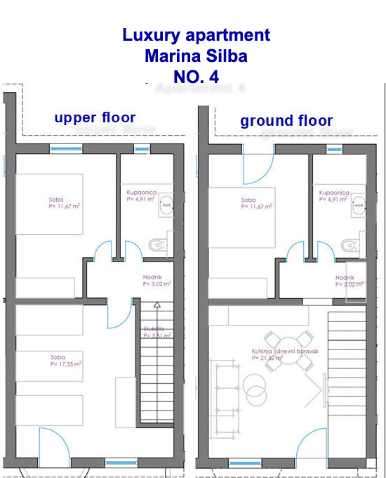 Marina Silba No. 4 floor plan